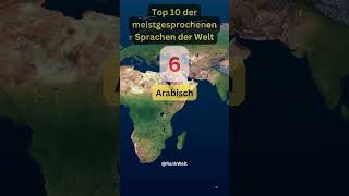 Top 10 meistgesprochene Sprachen der Welt  Weltweite Sprachenvielfalt [upl. by Mag]