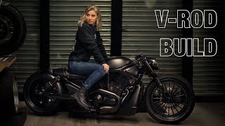 V ROD BUILD  HARLEY DAVIDSON  Custom Series by Tomboy a Bit [upl. by Hanako646]