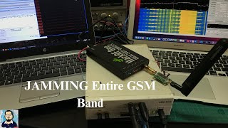 Jamming Entire GSM Band with Automated Script  HackRF  USRP N210  GQRX  DragonOS Focal [upl. by Tedra]