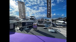 Fairline Squadron 68 at Cannes Yachting Festival 2024 [upl. by Noe]