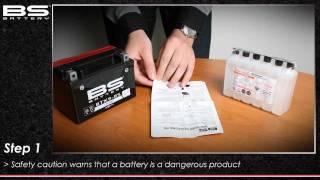 How to fill a Maintenance Free BSBattery [upl. by Dexter837]