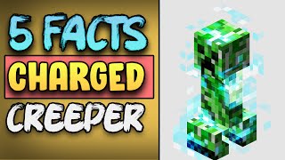 charged creeper minecraft facts [upl. by Ennaid]