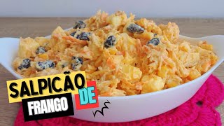 SALPICÃO DE FRANGO TRADICIONAL PARA O NATAL [upl. by Quintilla148]