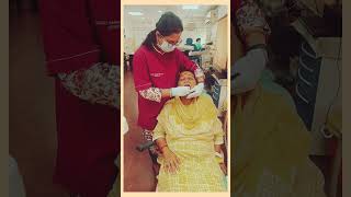 Root canal treatment incisor irrigation toothcare dentalinfection [upl. by Ffej]