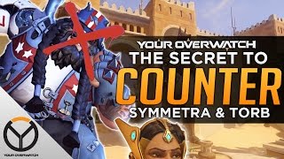 Overwatch The SECRET to Counter Symmetra amp Torbjorn [upl. by Lananna]