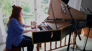 Presto 3rd movement  Harpsichord Sonata in c minor by Pescetti Performed by Alexandra Kremakova [upl. by Leynad]