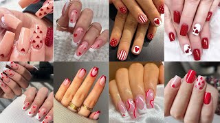 Trendy Valentines Day Nails February Nails Ideas Valentines Day Acrylic Nails Art For 14th Feb Nail [upl. by Adela91]