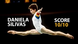 The greatest gymnastics compulsory floor routine of all time  Daniela Silivaș olympics [upl. by Yalcrab]