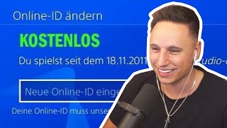 PSN Namen ändern  PS4 OnlineID ändern [upl. by Rasure]