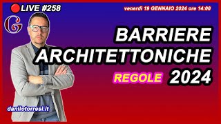 Bonus BARRIERE ARCHITETTONICHE 75 aggiornato al 2024 🔴258 [upl. by Yllek114]