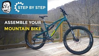 Assembling your new mountain bike with minimal tools [upl. by Idnor]