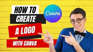 How to create a logo with canva [upl. by Enninaej205]