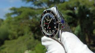 Squale Sub39 GMT Vintage Dive Watch with Bracelet [upl. by Tommy674]