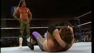 Brutus Beefcake vs Jobber WWF 1990 [upl. by Todhunter]