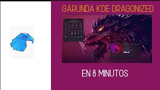 Garuda Linux entorno KDE Dragonized [upl. by Rustice]