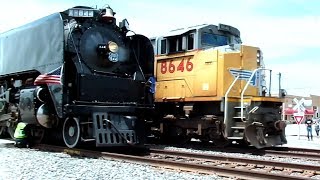 Union Pacific Steam Locomotive X844 The Great Chase [upl. by Calva]