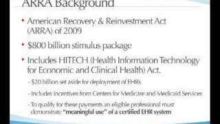 Meaningful Use and the HITECH Act Top Five Things to Know [upl. by Halley]