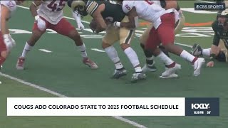 Cougs at Colorado State to 2025 football schedule [upl. by Andersen]