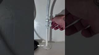 How to quickly install Waterdrop inline filter  Plumbing Clip [upl. by Namya]