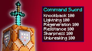 How to get a Command Block Sword in Minecraft Bedrock [upl. by Stultz525]