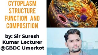 Cytoplasm structure and functioncompositionSTB PTB FTB NCERTCellHindiUrdu ProSuresh Kumar [upl. by Atnoid]