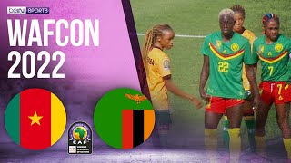 Cameroon vs Zambia  WAFCON HIGHLIGHTS  070322  beIN SPORTS USA [upl. by Acirtap]