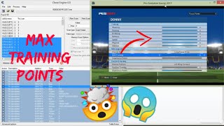 PES 2017  Become A Legend BAL  Training Points Edit  Cheat Engine [upl. by Marice]