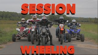 Session Wheeling en Bandit 650N  KTM 690 SMCR amp SMC  YAMAHA RAPTOR 700 amp 250 [upl. by Lea]