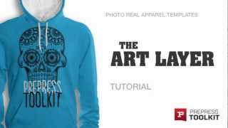 PrePressToolkit  Apparel Templates  The Art Layer [upl. by Otokam481]