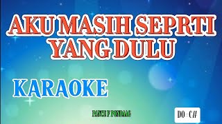 AKU MASIH SEPERTI YANG DULU KARAOKE  Pance pondaag [upl. by Notyalk]