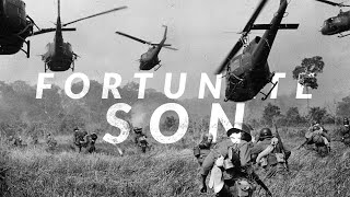 Fortunate Son  CCR added UH1 Huey Effect [upl. by Ettennat389]