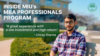 MBA student interview  Chirag Sharma [upl. by Oric]