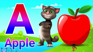 ABC Phonic Song  Toddler Learning Video Songs A for Apple Nursery Rhymes Alphabet Song for kids [upl. by Selden]