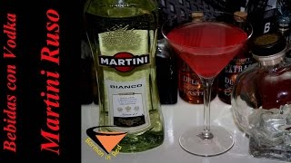 Bebidas con Vodka I MARTINI RUSO [upl. by Akinor]