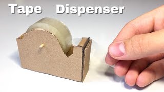 How to Make Mini TAPE Cutter Dispenser Machine at Home [upl. by Ffirahs984]