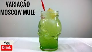 Brasil Mule  Variação do Moscow Mule   Coquetel refrescante delicioso [upl. by Salakcin]