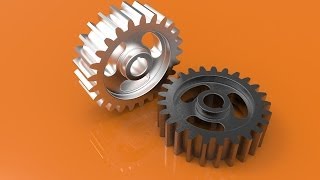 Solidworks Tutorial  05 Modeling easily a Simple Gear [upl. by Nedia]