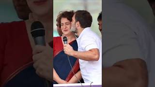 Rahul Priyanka Gandhi road show Wayanad viralshortvideo rahulgandhi priyankagandhi shortvideo [upl. by Suckow]