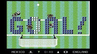 MicroProse Soccer C64 Version 1988 Sensible Software MicroProse [upl. by Ogata]