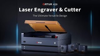 Now on Kickstarter Ortur H20 Ultimate 40W Laser Engraving amp Cutting Master [upl. by Aidualc]