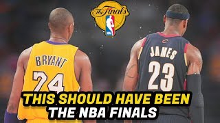 4 NBA Finals That Were Supposed to Happen But Didn’t LeBron James Kobe Bryant Michael Jordan [upl. by Arvie]