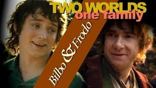 HD Two worlds One family  Bilbo amp Frodo Crossover Phil Collins [upl. by Prowel]