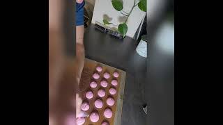 Comment faire la recette des macarons à la lavande [upl. by Audi]