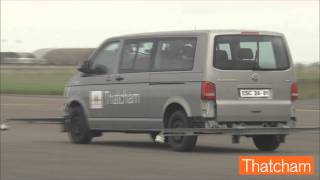 Thatcham  Volkswagen Transporter ESC Test [upl. by Derfniw]