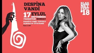 Despina Vandi  istanbul Harbiye Açık Hava Konseri [upl. by Aneekan]