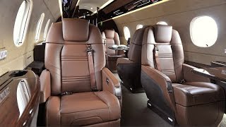 Embraer Debuts New Seat Design for Legacy 450 and 500 Business Jets – BJT [upl. by Macri]