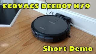 ECOVACS DEEBOT N79 Short Demo [upl. by Sivrep]