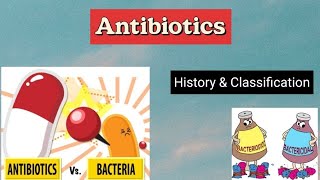 Antibiotics  definition history classification المضادات الحيوية part 1 antibiotics [upl. by Nnylekoorb]