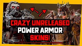 Fallout 76  FUTURE Power Armor Skins WORTH BUYING [upl. by Arratahs62]