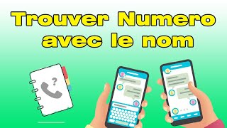 Comment trouver un numéro de portable avec le nom et prénom [upl. by Nyar]